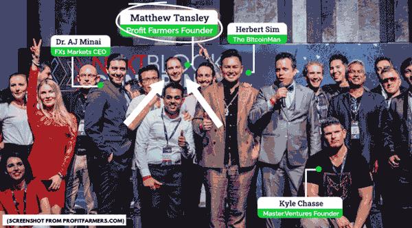 matthew tansley founder profitfarmers